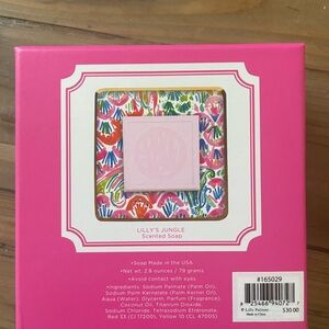 Lilly Pulitzer Soap and Tray Set - Vibrant Multicolor.  Made in the USA